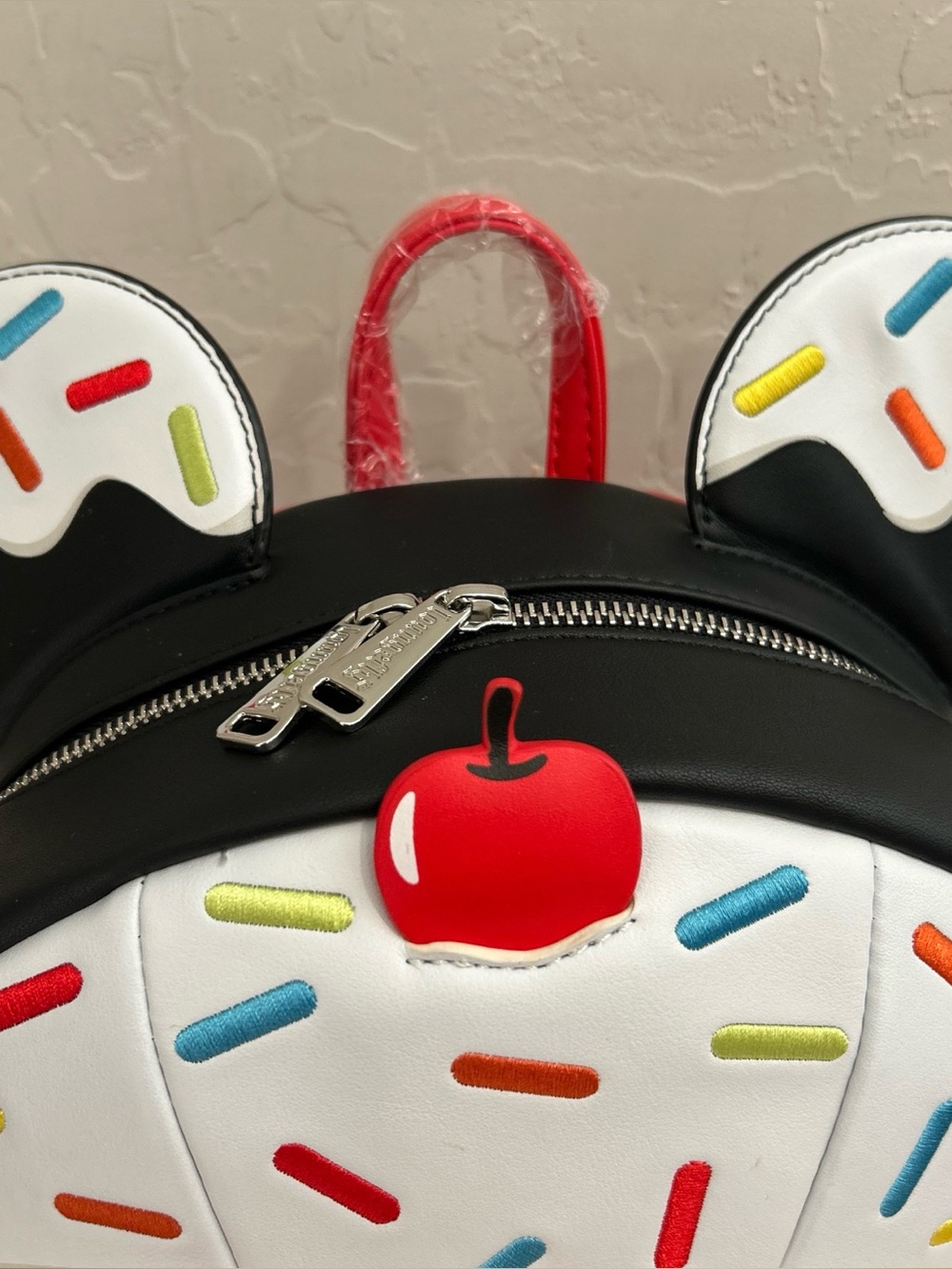 Loungefly Mickey Mouse Sprinkle Cupcake Cosplay Mini Backpack - Picture 12 of 16
